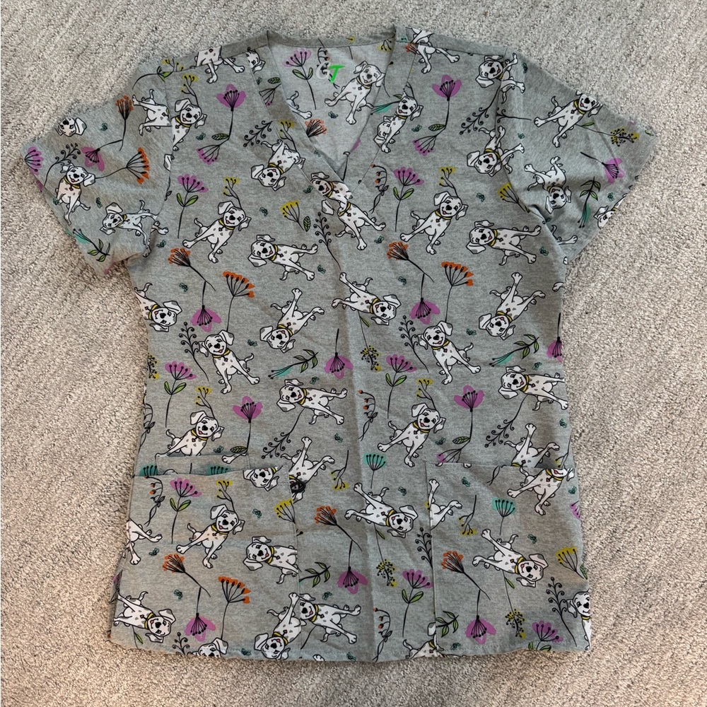 Dalmatian Scrub Top